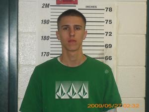 Warrant photo of Zachary Blake Ambler